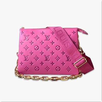 LOUIS VUITTON(ルイヴィトン) クッサンPM ショルダーバッグ ローズ 