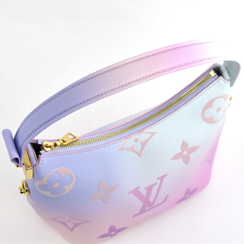 ルイヴィトン レディース バッグ 2WAY マシュマロPM ホーボーバッグ ワンショルダー モノグラム M46080