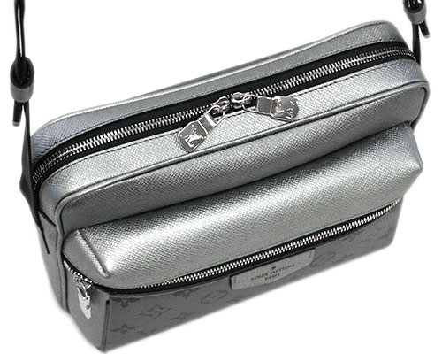 ルイヴィトン LOUIS VUITTON メンズ アウトドア・メッセンジャー シルバー ショルダーバッグ M30830