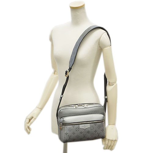 ルイヴィトン LOUIS VUITTON メンズ アウトドア・メッセンジャー シルバー ショルダーバッグ M30830