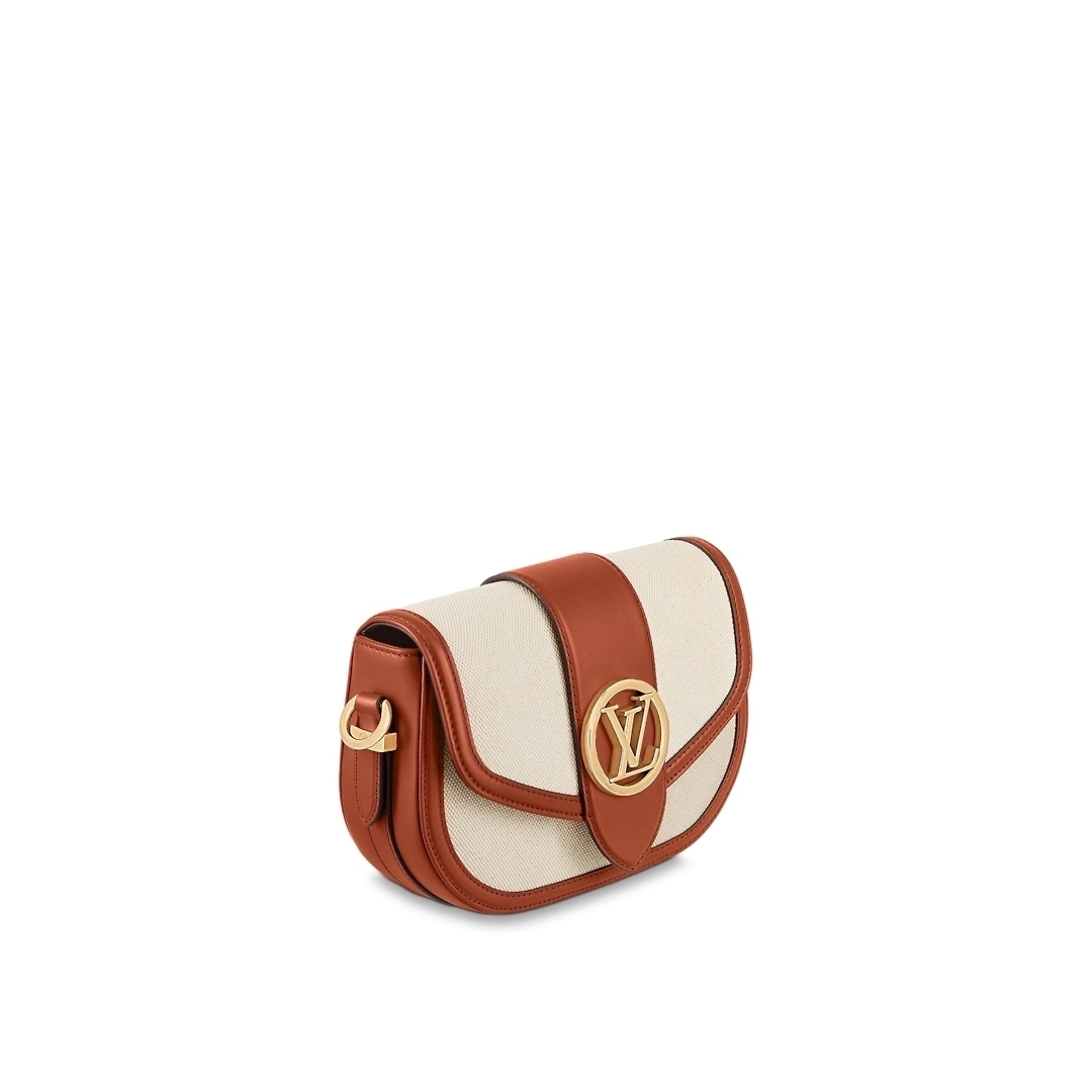 LOUIS VUITTON LV ポンヌフ・ソフト MM ショルダーバッグ M59446