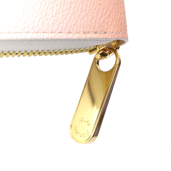 ルイヴィトン財布 レディース LOUIS VUITTON ジッピー ウォレット ベージュ M80359