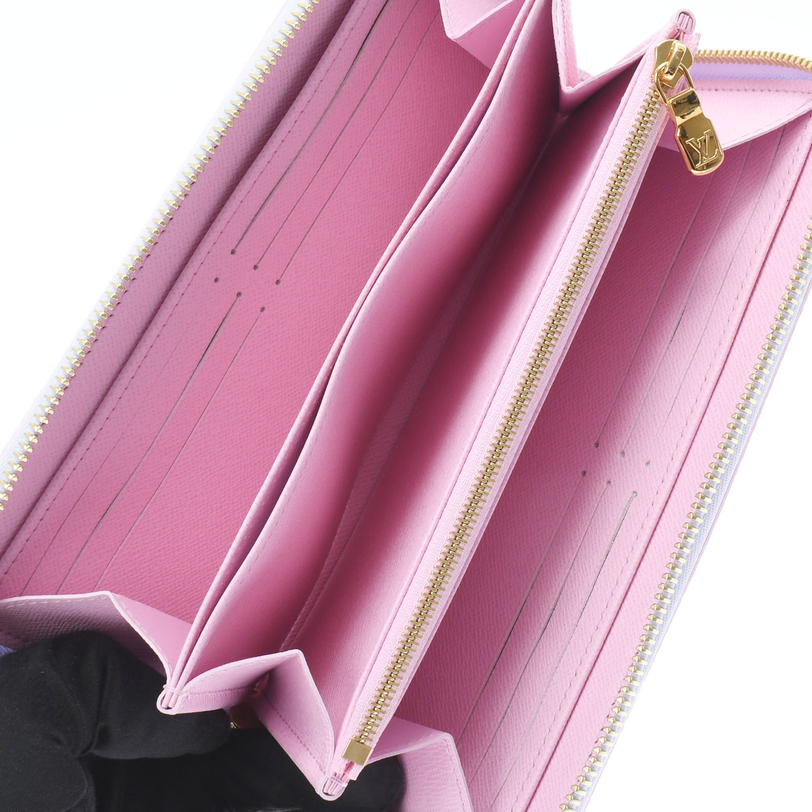 ルイヴィトン LOUIS VUITTON 長財布 ジッピーウォレット サンライズ パステル M81340