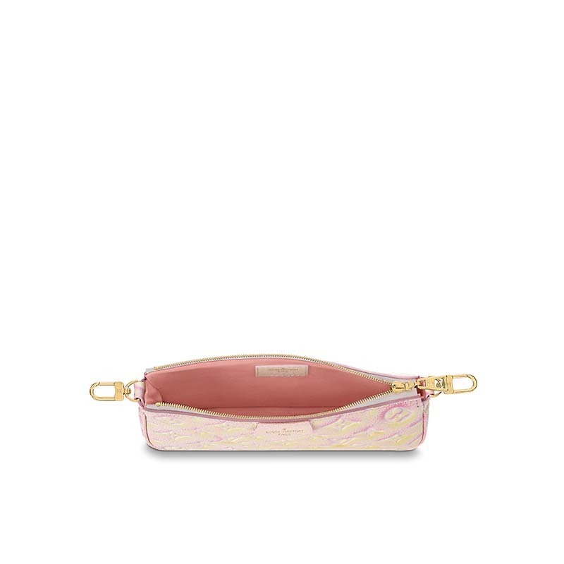 ルイヴィトン Louis Vuitton ショルダーバッグ ミュルティ・ポシェット・アクセソワール ピンク M46093