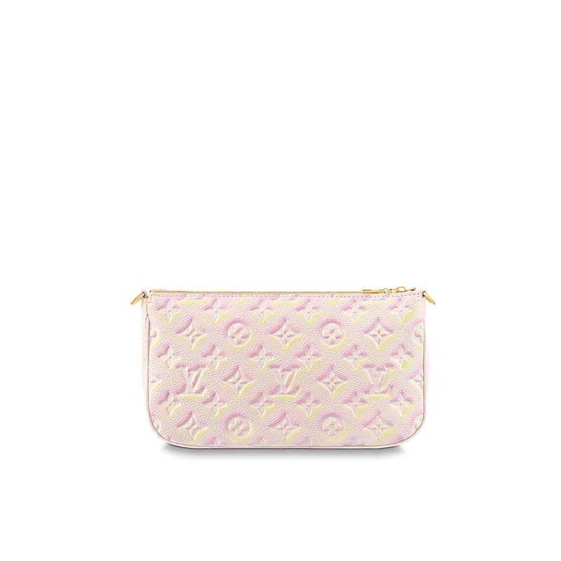 ルイヴィトン Louis Vuitton ショルダーバッグ ミュルティ・ポシェット・アクセソワール ピンク M46093