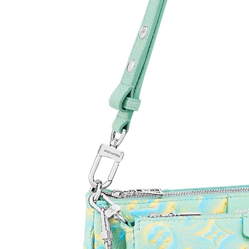 ルイヴィトン Louis Vuitton ショルダーバッグ ミュルティ・ポシェット・アクセソワール グリーン M46180