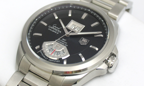 タグ・ホイヤー  グランドカレラ ＧＭＴ キャリバー８ WAV5111.BA0901