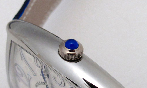 素晴らしいフランク・ミュラー トノウカーベックス ブルー・オーキッド 5850 B SC