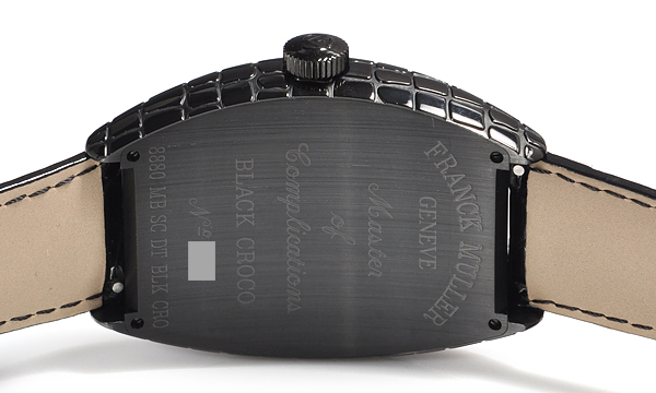 フランク・ミュラー素晴らしい トノウカーベックス マスターバンカー ブラッククロコ 8880MBSCDT BLK CRO