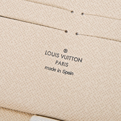 LOUIS VUITTON ルイ ヴィトン ジッピー オーガナイザー ダミエ アズール ラウンドファスナー 長財布 ホワイト N60012