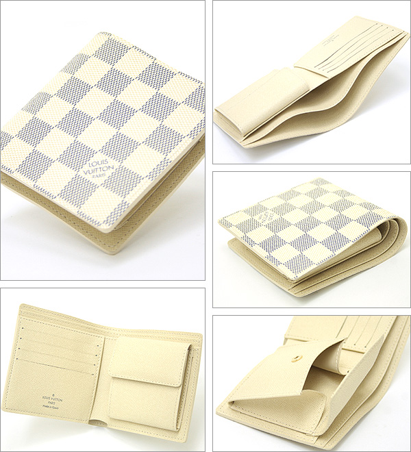 ブランドLOUIS VUITTON ルイ・ヴィトン ダミエ・アズール ポルトフォイユ・マルコ N60018