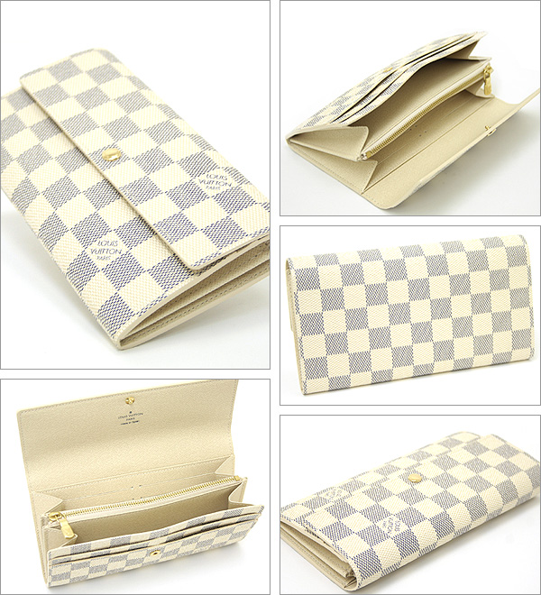 LOUIS VUITTON ルイヴィトン ポルトフォイユ サラ ZIP 長財布 長財布 ダミエ・アズール ダミエ・アズール N61735