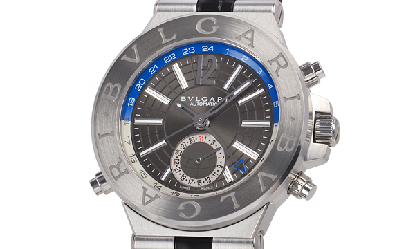 ブルガリ ディアゴノ GMT DG40C14SLDGMT