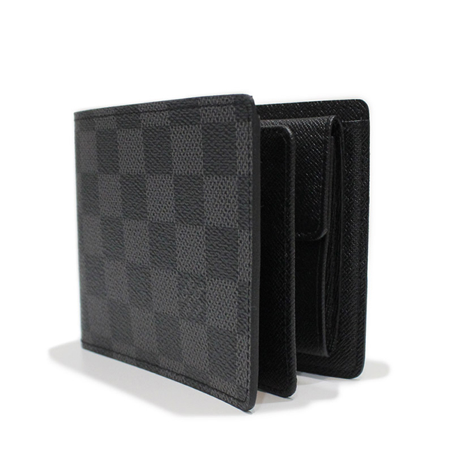 ルイヴィトン ダミエ・グラフィット ポルトフォイユ・フロリンLOUIS VUITTON 二つ折り財布 N63074