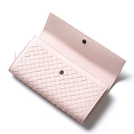 ボッテガヴェネタ長財布 150509 V001N 6808 ラムスキンレザー イントレチャート BOTTEGA VENETA メンズ レディース