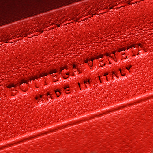 ボッテガヴェネタ  BOTTEGA VENETA 長財布 イントレチャート 【INTRECCIATO】 ニューレッド 114076 V001N 6524 レディース
