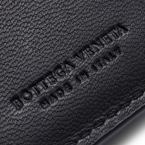 ボッテガヴェネタ BOTTEGA VENETA 二つ折財布 イントレチャート 【INTRECCIATO】 トルマリンブルー&ニューライトグレー 193642 VAXH1 4096 メンズ