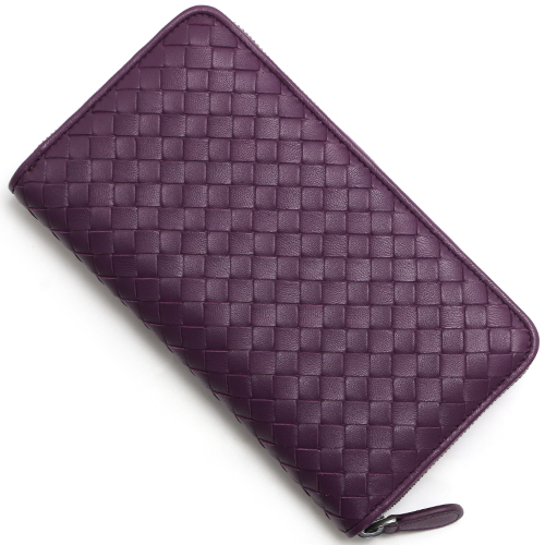 ボッテガヴェネタ タ BOTTEGA VENETA 長財布 イントレチャート モナリザパープル 275064 V001N 5213 メンズ レディース