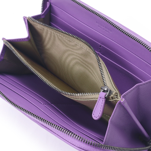 ボッテガヴェネタ BOTTEGA VENETA 長財布 イントレチャート 【INTRECCIATO】 ビサンチンパープル 114076 V001N 5220 レディース
