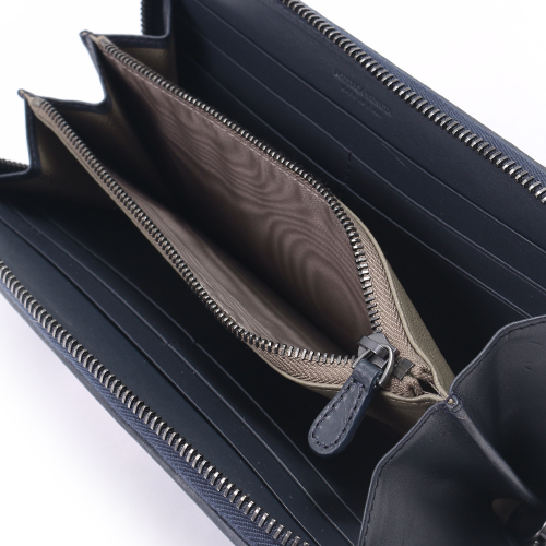 ブランドボッテガヴェネタ BOTTEGA VENETA 長財布 イントレチャート 【INTRECCIATO】 プリュッセブルー 114076 VAHF3 4058 メンズ