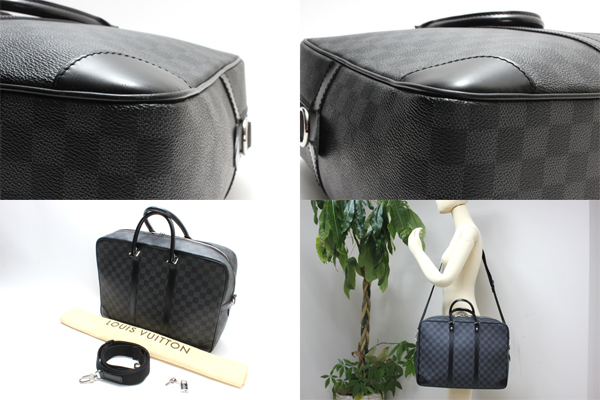 LOUIS VUITTON ルイ・ヴィトン ポルトドキュマン・ヴォワヤージュ　N41123 ビジネスバッグ ダミエキャンバス メンズ