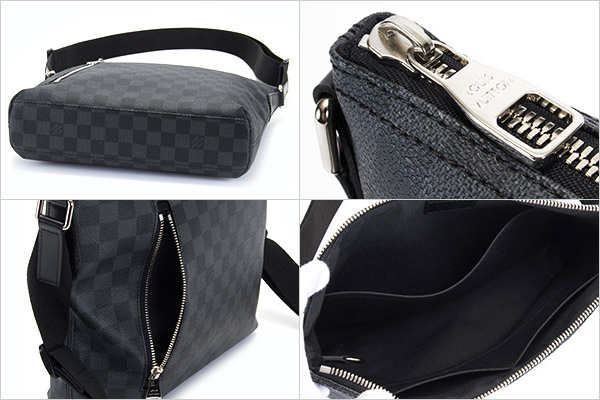 ルイヴィトン LOUIS VUITTON バッグ メンズ ショルダーバッグ ミックPM ダミエグラフィット N41211