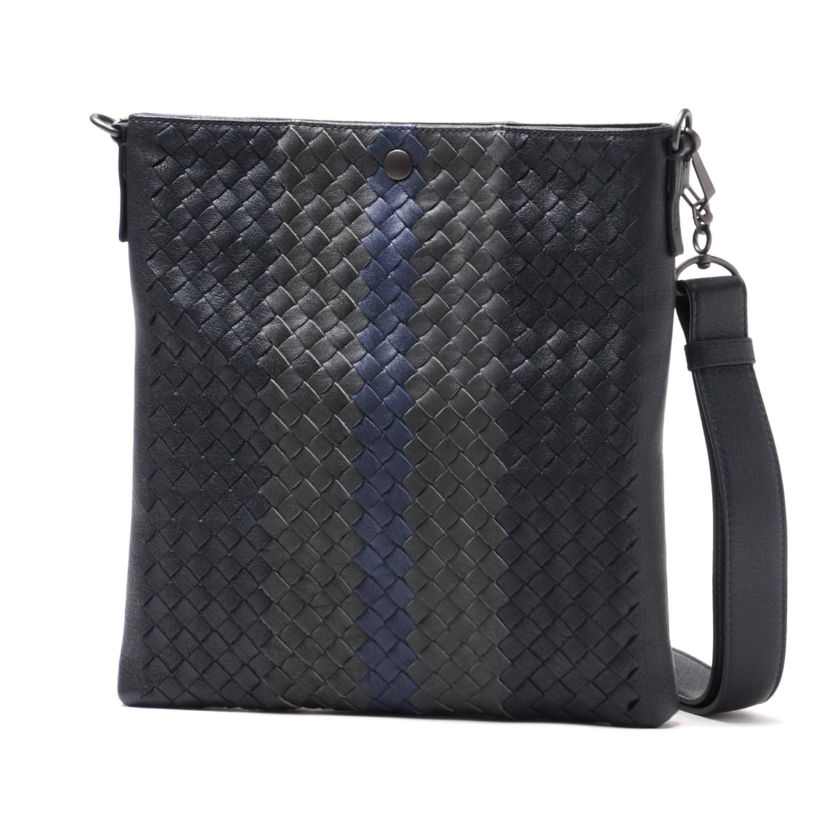 ボッテガヴェネタ/BOTTEGA VENETA/ ショルダーバッグ/CLUB FUME /ネイビー×アルドアーズ×アトランティック ブルー系387302 vbg80 4103 メンズ