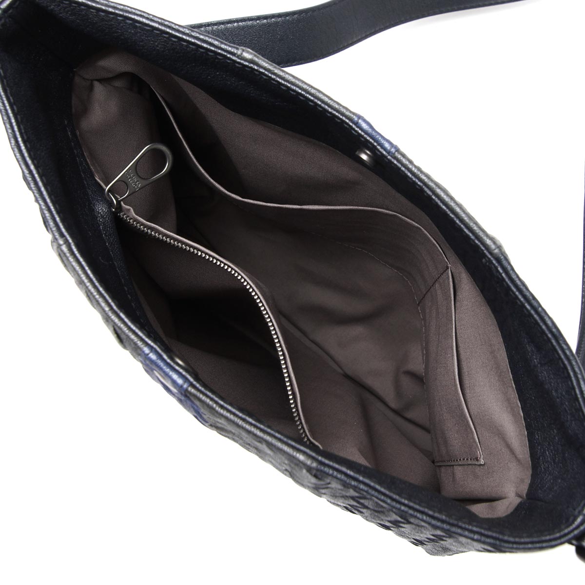 ボッテガヴェネタ/BOTTEGA VENETA/ ショルダーバッグ/CLUB FUME /ネイビー×アルドアーズ×アトランティック ブルー系387302 vbg80 4103 メンズ