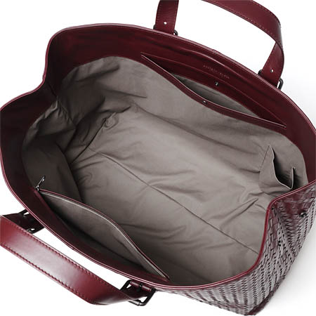 ボッテガヴェネタ/BOTTEGA VENETA トートバッグ/LEGGERO /オーバージーン レッド系189632 vq131 5023 メンズ