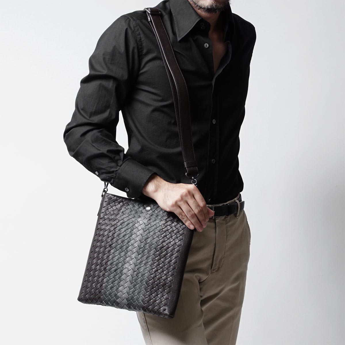 ボッテガヴェネタ/BOTTEGA VENETA ショルダーバッグ CLUB FUME 387302 vbg80 2118