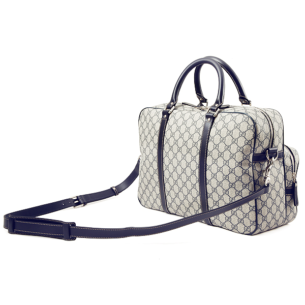 グッチバッグ GUCCI 246478 FP47N 4075 GGシュプリーム ショルダーバッグ ベージュ/ネイビー