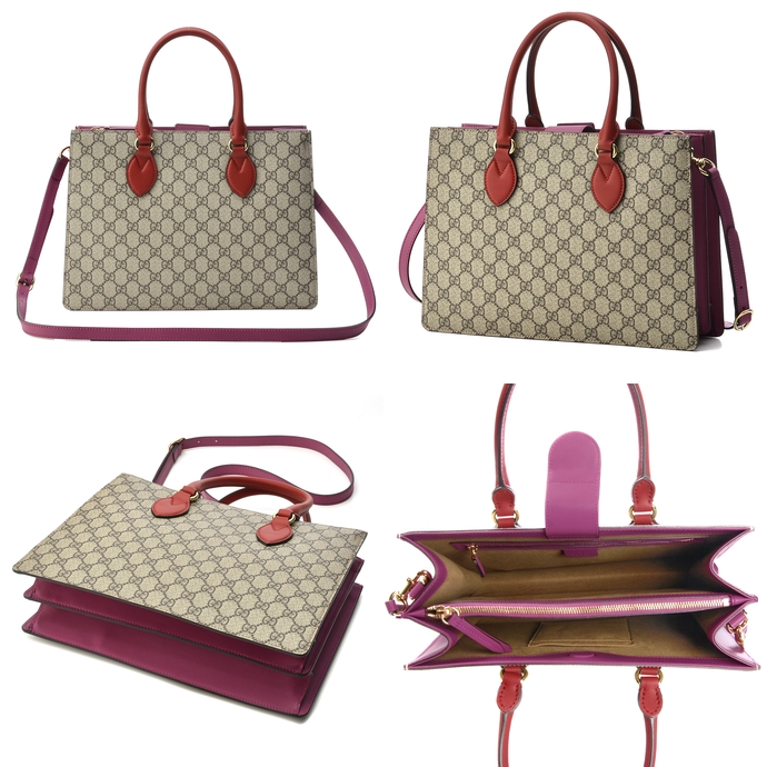 グッチ GUCCI 2016年春夏新作 Linea A 2WAYハンドバッグ 409531 KLQIG 9784