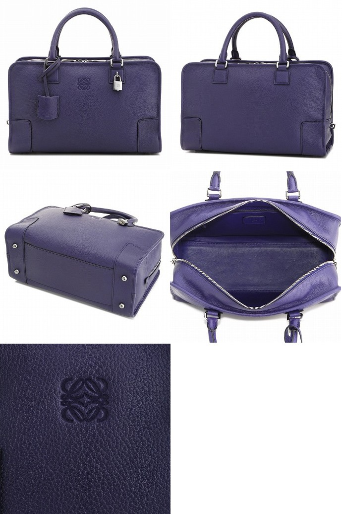 ロエベ&nbsp; バッグ BAG ハンドバッグ ハンドバッグ アマソナ 35235A22 パープル
