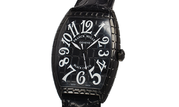 フランク・ミュラー トノウカーベックス ブラッククロコ 6850SC BLK CRO