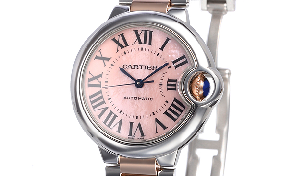 カルティエ バロンブルー ３３ｍｍ W6920070