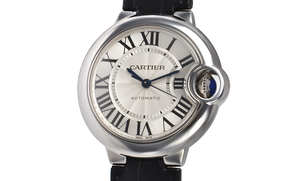 大好評のカルティエ バロンブルー 33mm W6920085
