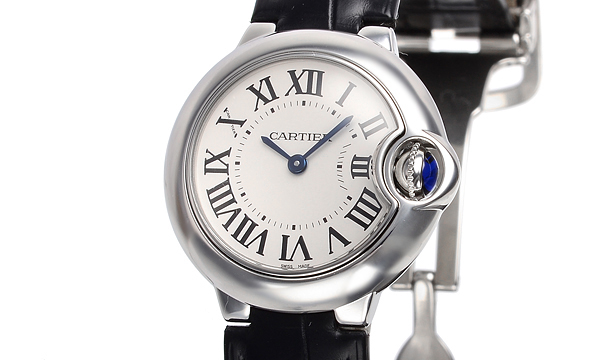 カルティエ バロンブルー 28mm W69018Z4