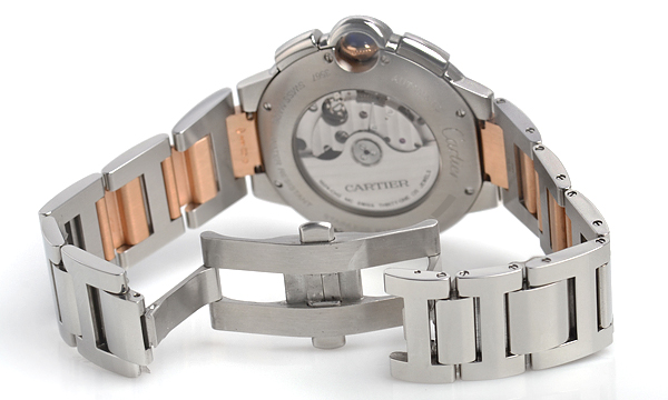 カルティエ バロンブルー クロノ 44mm W6920075