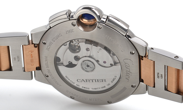 カルティエ バロンブルー クロノ 44mm W6920075