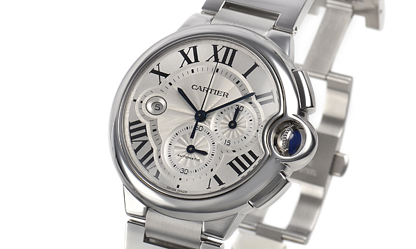 カルティエ バロンブルークロノ ４４ｍｍ W6920076