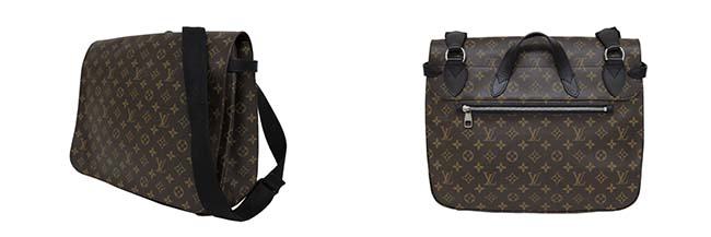 ルイヴィトン(LOUIS VUITTON) モノグラムマカサー ドレイク　メッセンジャーバッグ　斜め掛けショルダー M40636