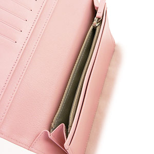 シャネル財布 二つ折り ココマーク レザー キャビア ライトピンク A48651 CAVIAR LIGHT PINK