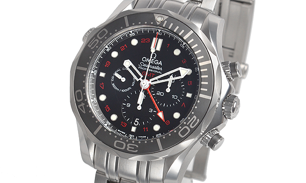 オメガ シーマスター ダイバー300M コーアクシャルGMT クロノグラフ44MM 212.30.44.52.01.001