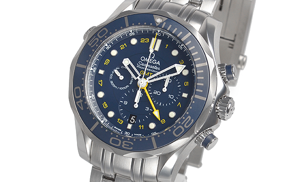素晴らしいオメガ シーマスター ダイバー300M コーアクシャルGMT クロノグラフ44MM 212.30.44.52.03.001