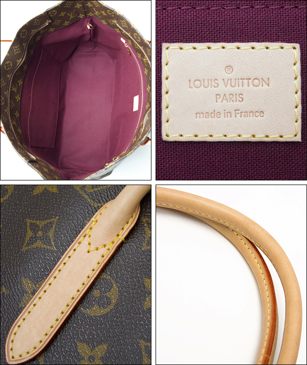 ブランドルイヴィトン バッグ LOUIS VUITTON M40607 モノグラム ラスパイユMM トートバッグ