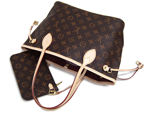 ルイヴィトン ネヴァーフルPM モノグラム/フューシャ LOUIS VUITTON トートバッグ M41001
