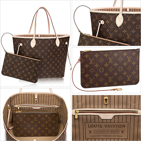 ルイ・ヴィトン LOUIS VUITTON モノグラム ネヴァーフル（ネバーフル） MM トート バッグ メンズ レディース M40156