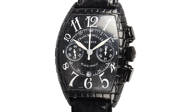 フランク・ミュラー トノウカーベックス クロノ ブラッククロコ 8880CCAT BLK CRO