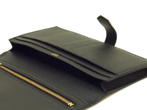 エルメスベアン スフレ/黒×ゴールド金具 he-ac-1348
