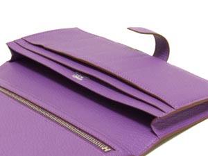 エルメスベアン スフレ/新色パープル×シルバー金具 he-ac-1380
